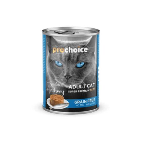 Prochoice Adult Cat Sardine & Anchovy Pate Grain Free