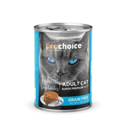 Prochoice Adult Cat Fish & Vegetables Pate Grain Free