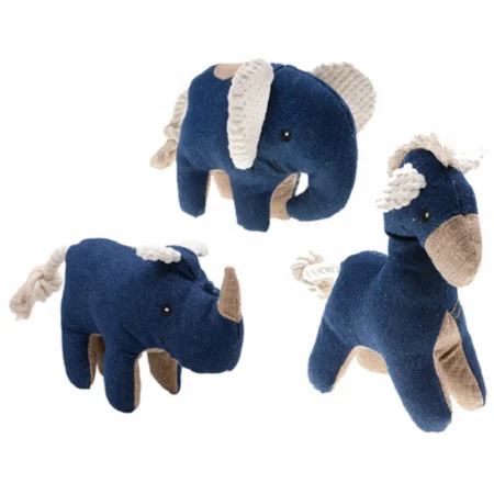 Λούτρινο Παιχνίδι Σκύλου Pet Interest Jean Animals 21cm