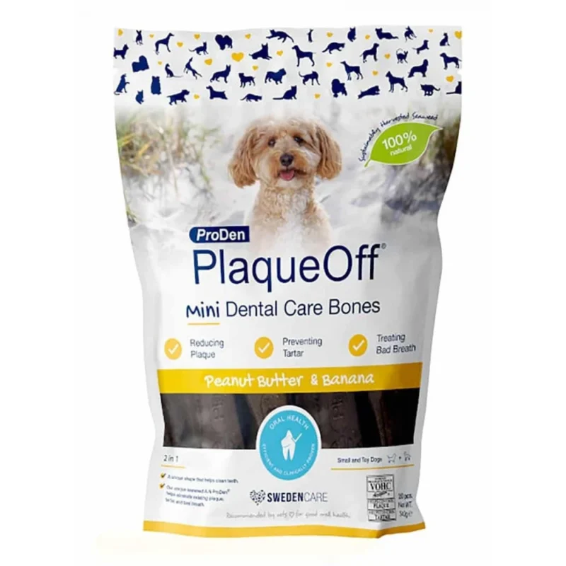 ProDen PlaqueOff Mini Dental Care Bones 340g