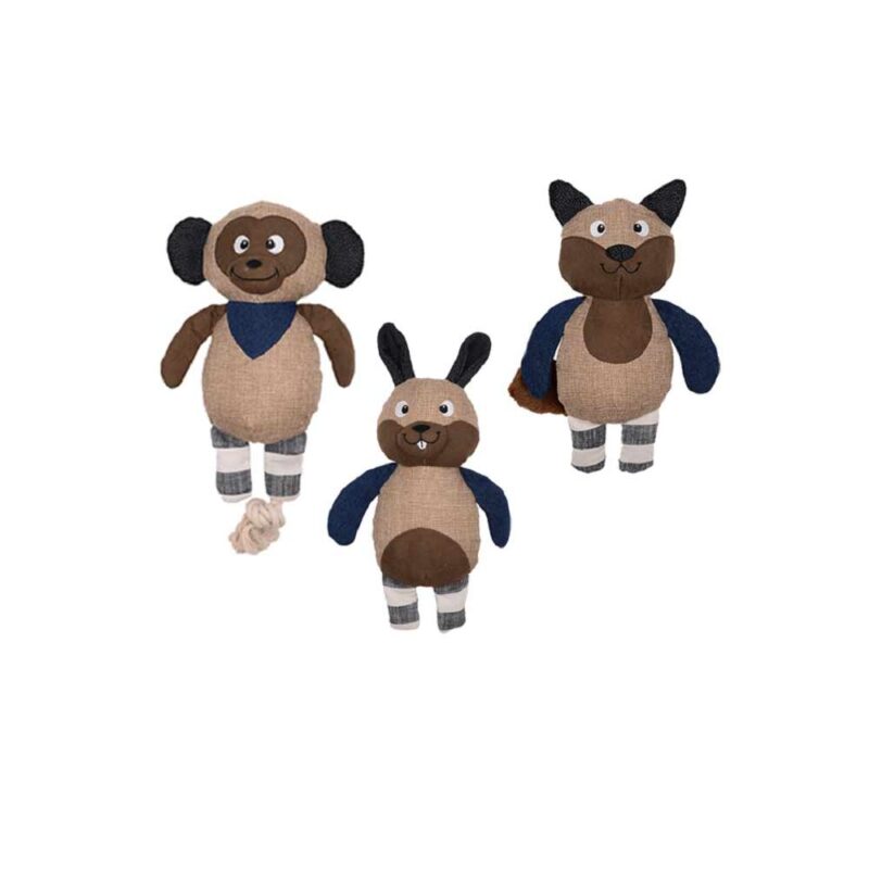 Pet Interest Παιχνίδια Αγκαλιάς Linen Animals