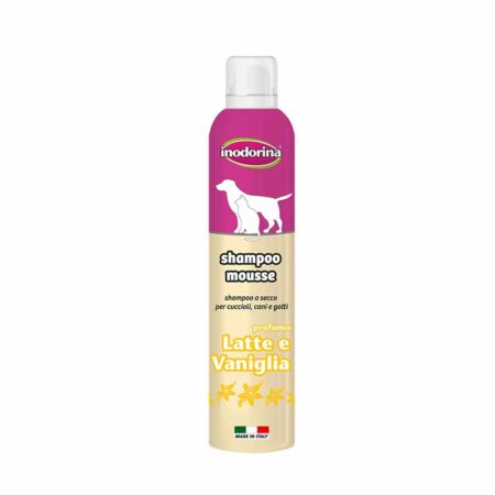 Inodorina Σαμπουάν Mousse Milk & Vanilla 300ml