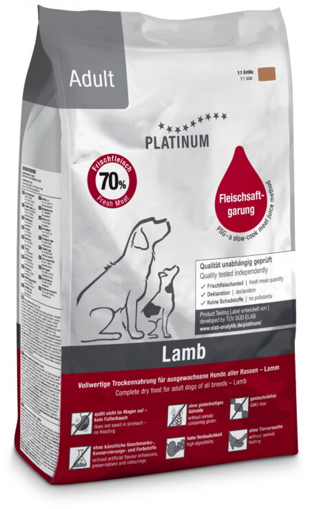 Platinum Adult Lamb & Rice 1.5kg