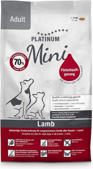 Platinum Adult Mini Lamb & Rice 900g