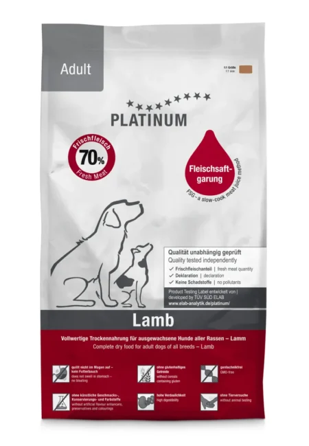Platinum Adult Lamb & Rice 5kg
