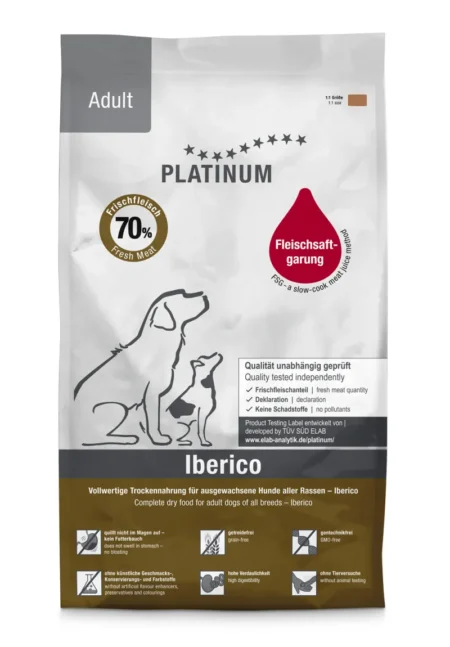 Platinum Adult Iberico & Greens 5kg