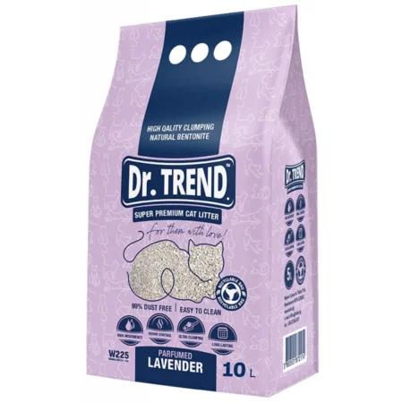 dr trend cat litter lavender 10lt