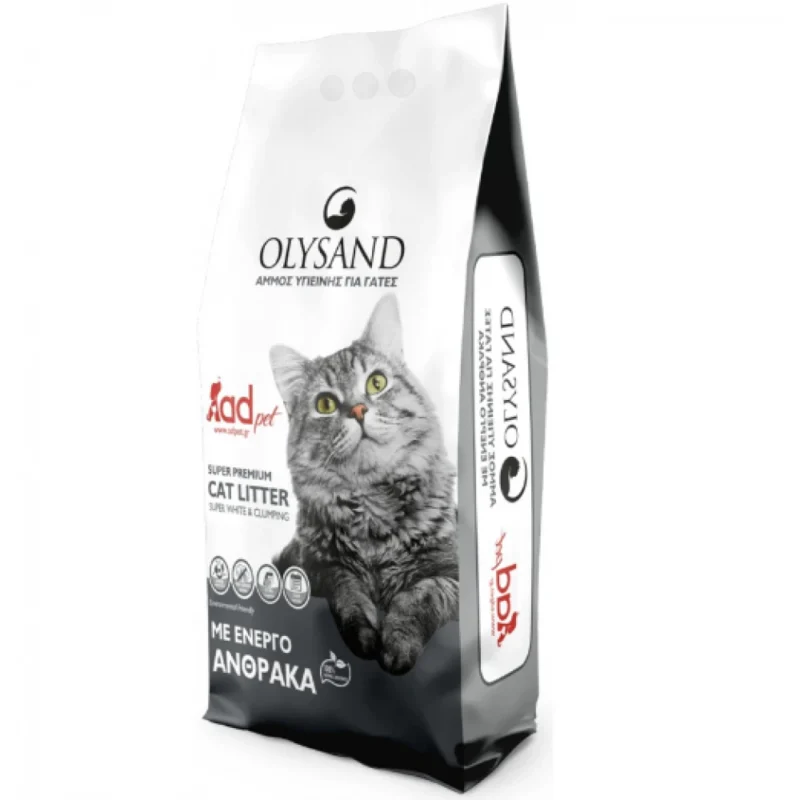Olysand Cat Litter with Activated Carbon 10L