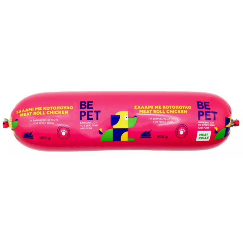 Be Pet Σαλάμι Adult Dog με Κοτόπουλο 900gr