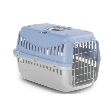 Pet Camelot Carrier Κλουβί Μεταφοράς Γαλάζιο 46x31x32cm