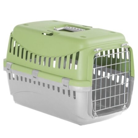 Pet Camelot Carrier Κλουβί Μεταφοράς Πράσινο 58x38x38cm