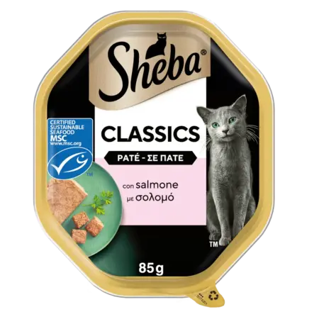 Sheba Classics Pate Σολομός 85gr