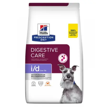 Hill s Prescription Diet i/d Digestive Care Low Fat για Σκύλους με Κοτόπουλο 1.5kg