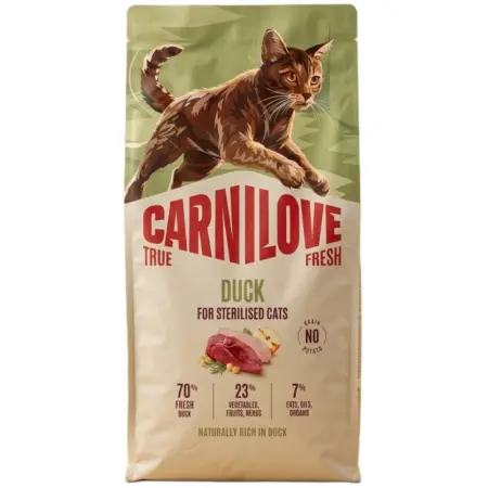 Carnilove Cat Hairball Control Duck and Pheasant 2kg