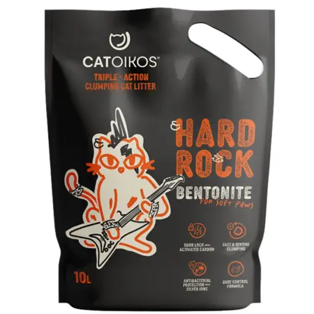Άμμος Γάτας Catoikos Hard Rock Bentonite Cat Litter 10L (9kg)