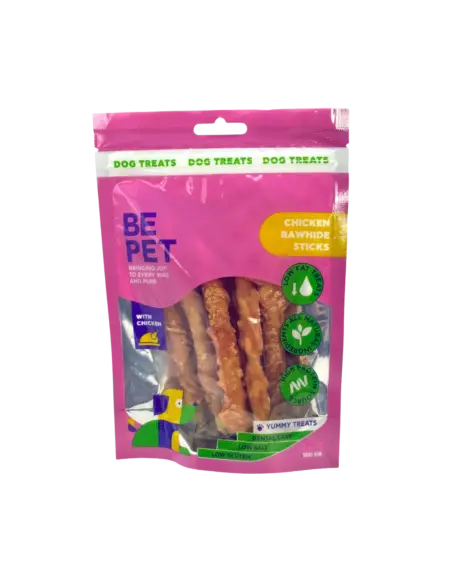 Be pet λιχουδιά σκύλου Chicken Rawhide Sticks 100γρ