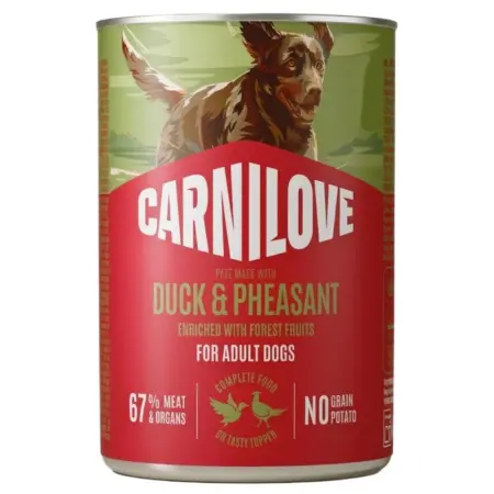 Carnilove Dog Adult Duck & Pheasant κονσέρβα 400gr