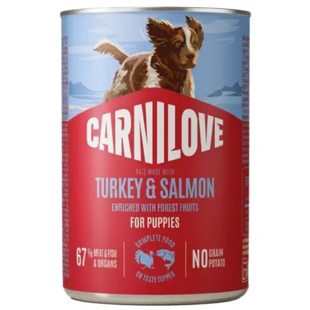 Carnilove Puppy Salmon & Turkey κονσέρβα 400gr