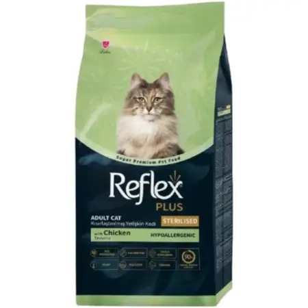 Reflex Plus Cat Adult Sterilised Chicken 1.5kg