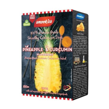 Smookies Λιχουδιά Σκύλου με Ανανά & Κουρκουμίνη 200gr