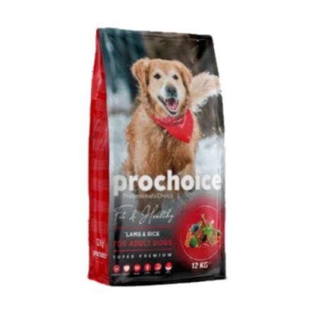 Prochoice Ξηρά Τροφή Σκύλου Adult Dog Lamb & Rice 12kg + 3kg ΔΩΡΟ
