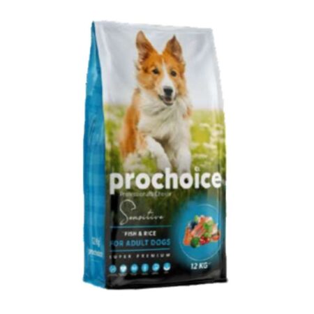 Prochoice Ξηρά Τροφή Σκύλου Adult Salmon & Rice Sensitive 12kg+3kg ΔΩΡΟ